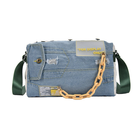 Sac bandoulière en denim